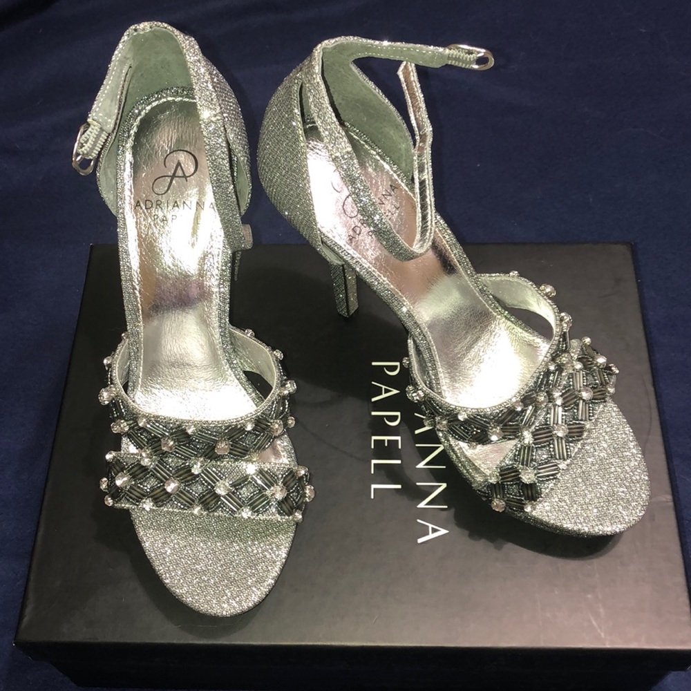 Adriana Papel Ladies’ Strappy Shoes, size 7.5